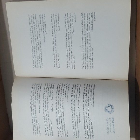 🧠 Healing ADD paperback book 📚 - Picture 8 of 12